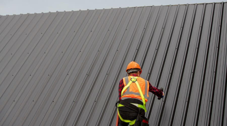 Professional metal roof installation services in Fulton, IL